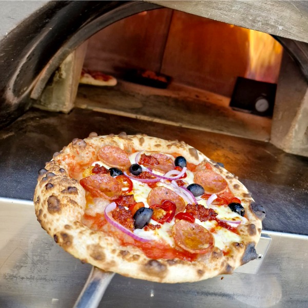 The hottest, freshest, takeaway pizza in the world!