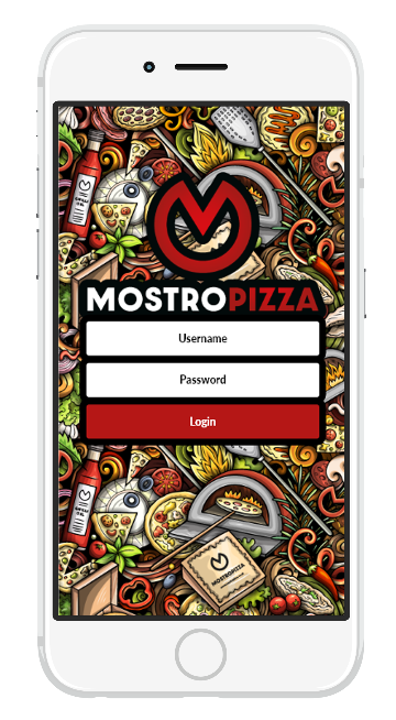 Download the Mostro Pizza app